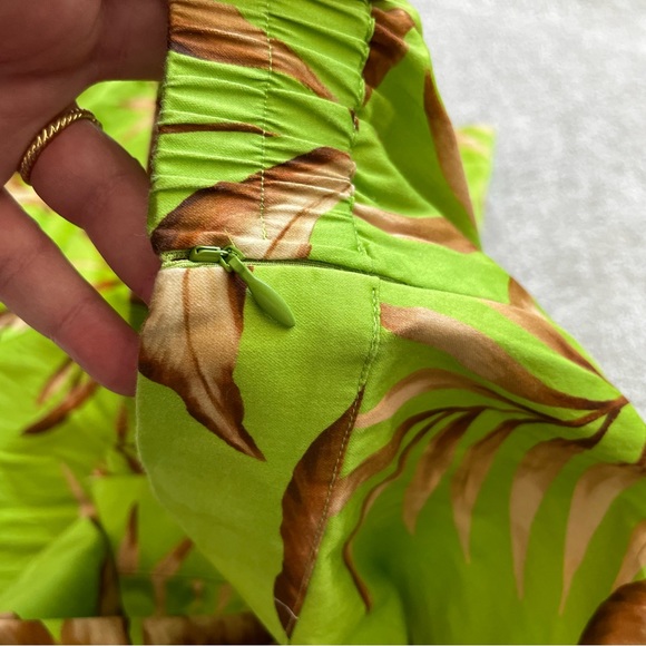 ALDEN ADAIR Sophia Palma Hi-Low Maxi Skirt & Ruffle Cropped Top Size Medium - Picture 10 of 13